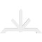 Ekena Millwork Vanguard Architectural Grade PVC Gable Bracket, 84"W x 49"H x 6"D x 6"F, 14/12 Pitch GBP084X49X0606VAN00 - alternate 5